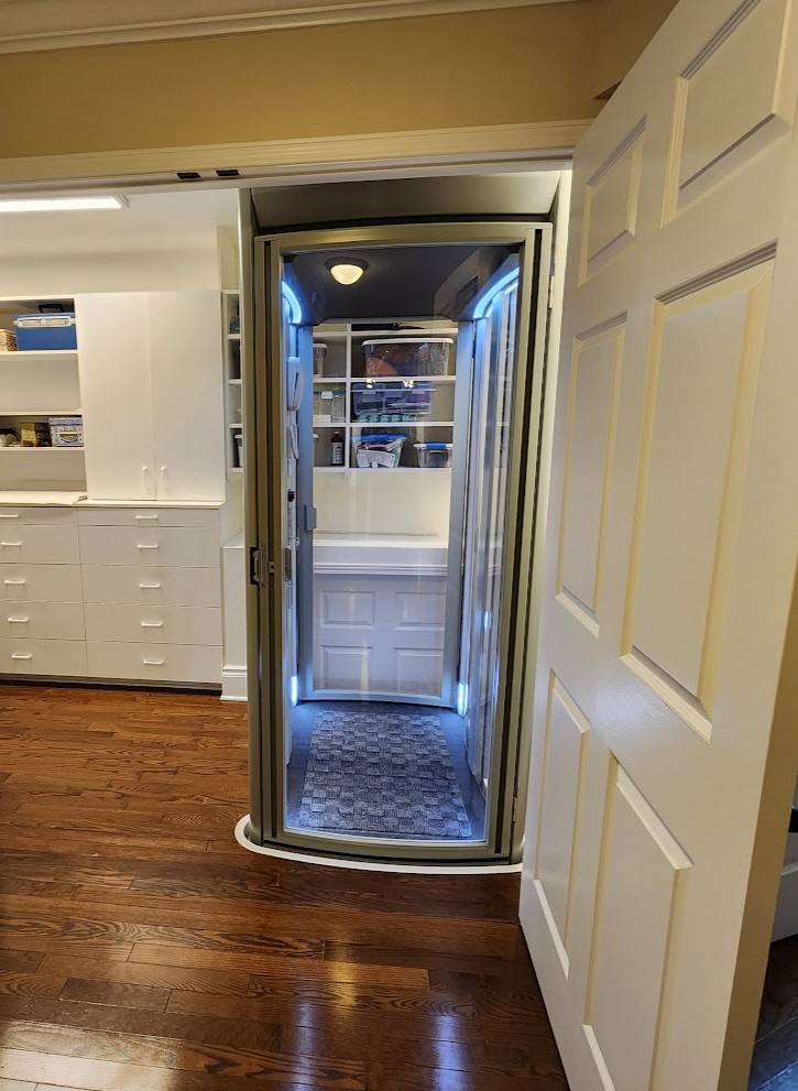 Elevator & Walk-In Shower